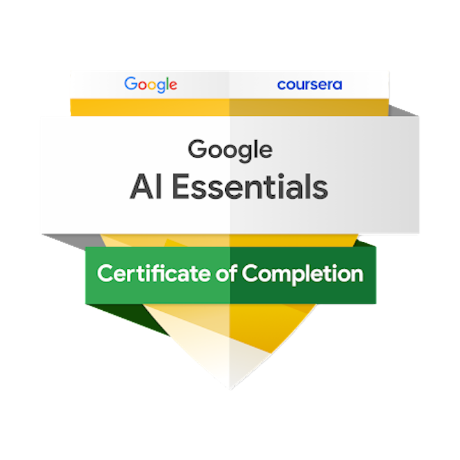 AI Essentials Certificate